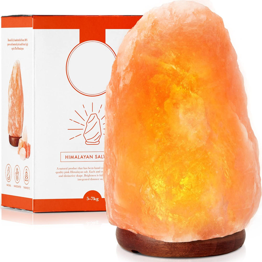 Norvo | Himalayasaltlampe med dimmerbryter