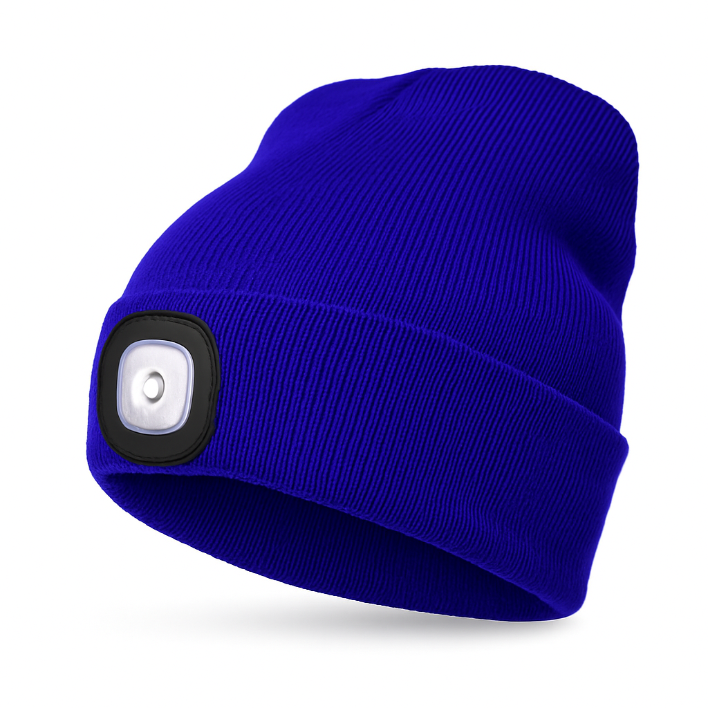Norvo | Beanie lue med oppladbart LED-hodelys