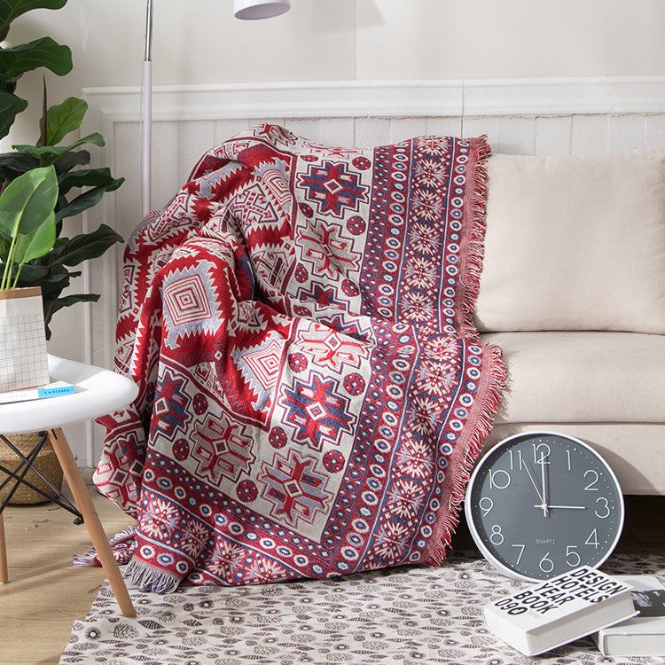 Bohemske strikkede kaster for sofasmykke | Norvo