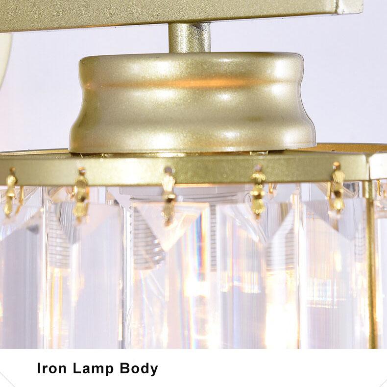 Norvo | Luksus Krystall Vegglampe for Moderne Interiør – LED Belysning