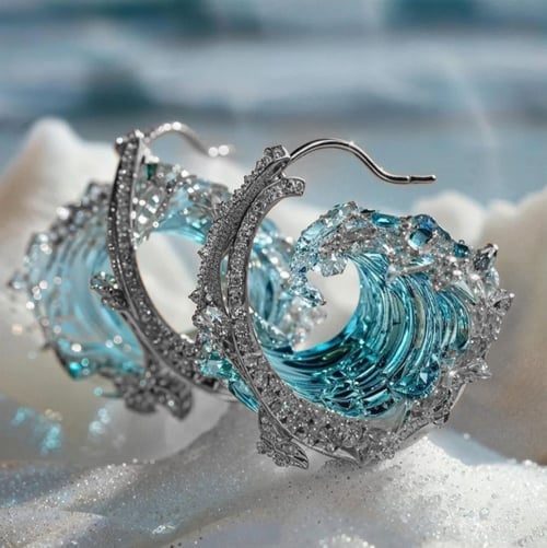 OceanSpirit Necklace - Elegant maritim halskjede i gull/sølv Norvo