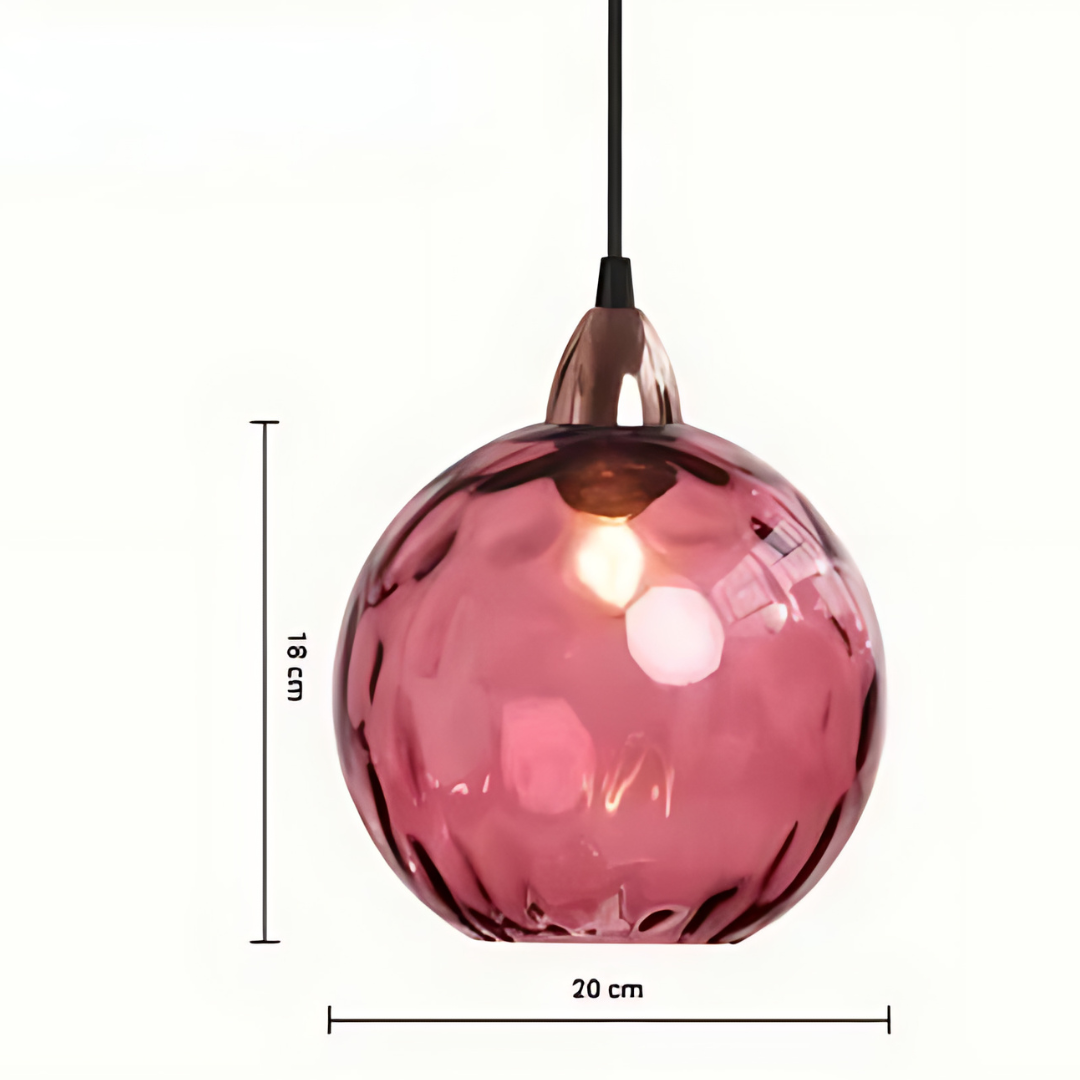 Norvo | Elegant Glass Sphere Pendant Lamp for Luxury Interiors