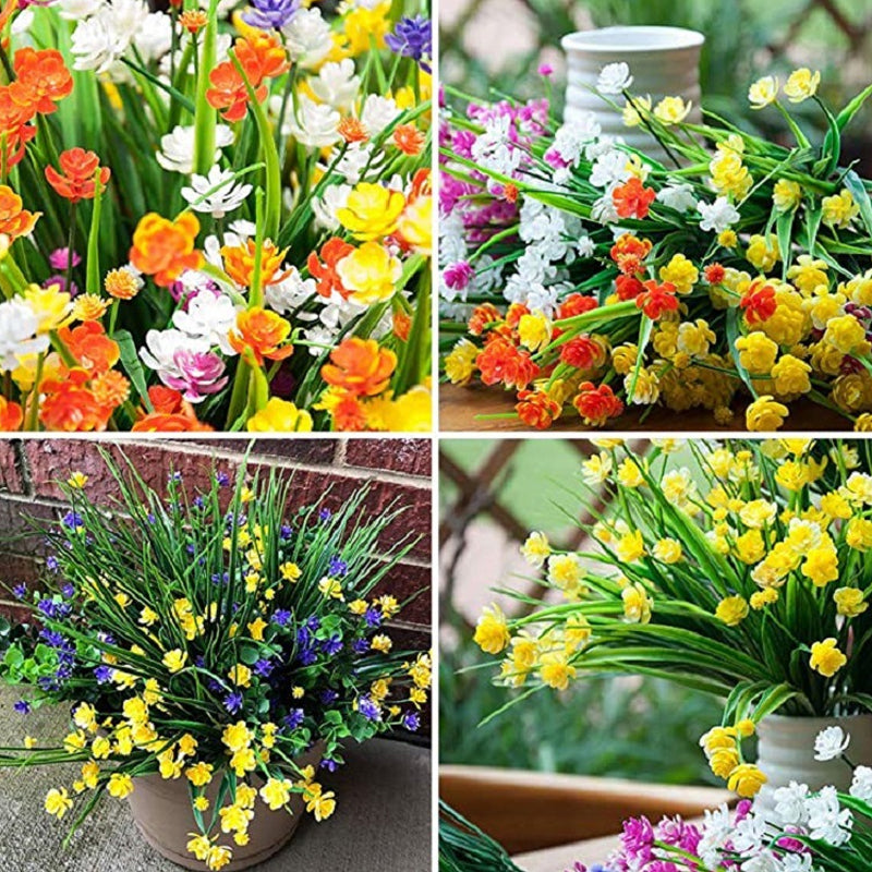 Norvo | Utendørs Kunstige Blomster (2 Bunter)