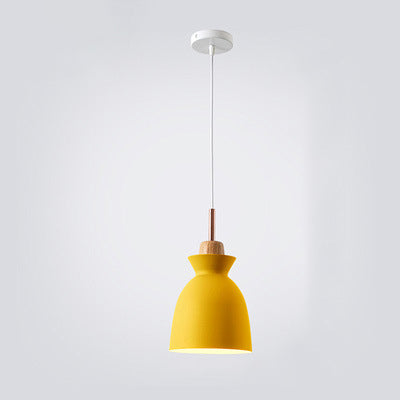 Norvo | AuroraLite Nordic Pendant Lamp | Metal Design | 1-Light | Modern Color Options