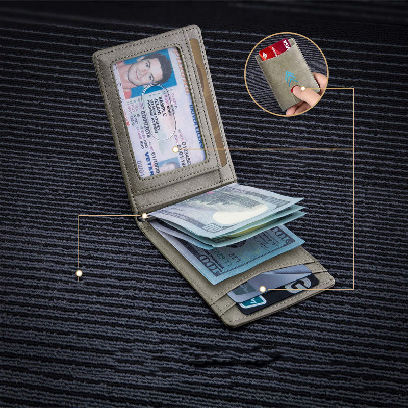 Norvo | Ekte Lær Tyverisikring Kortholder