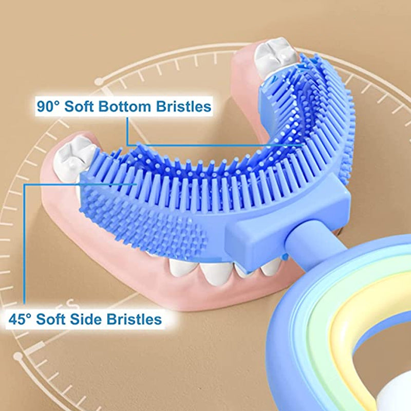 Norvo | Barne Regnbue U-formet Tannbørste