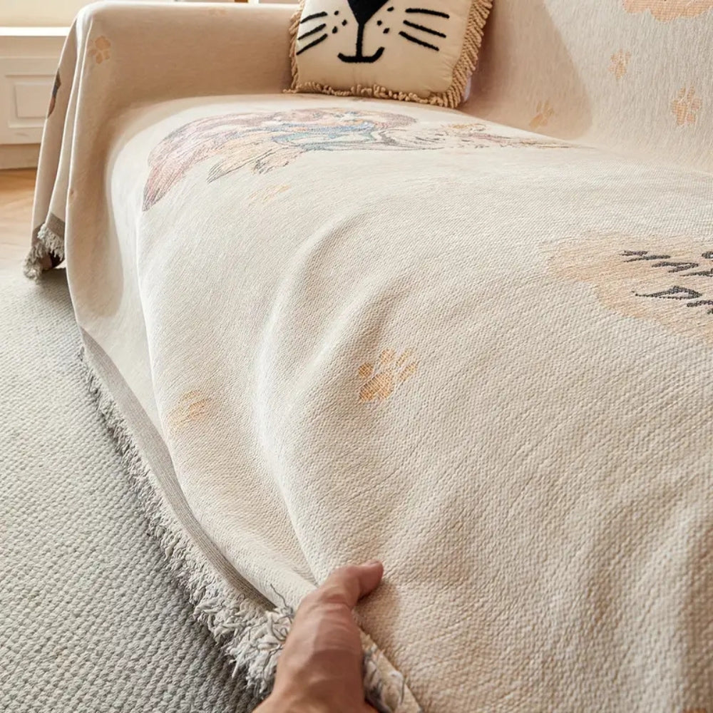 Norvo | Amara Floral Reversibel Sofa Deksel