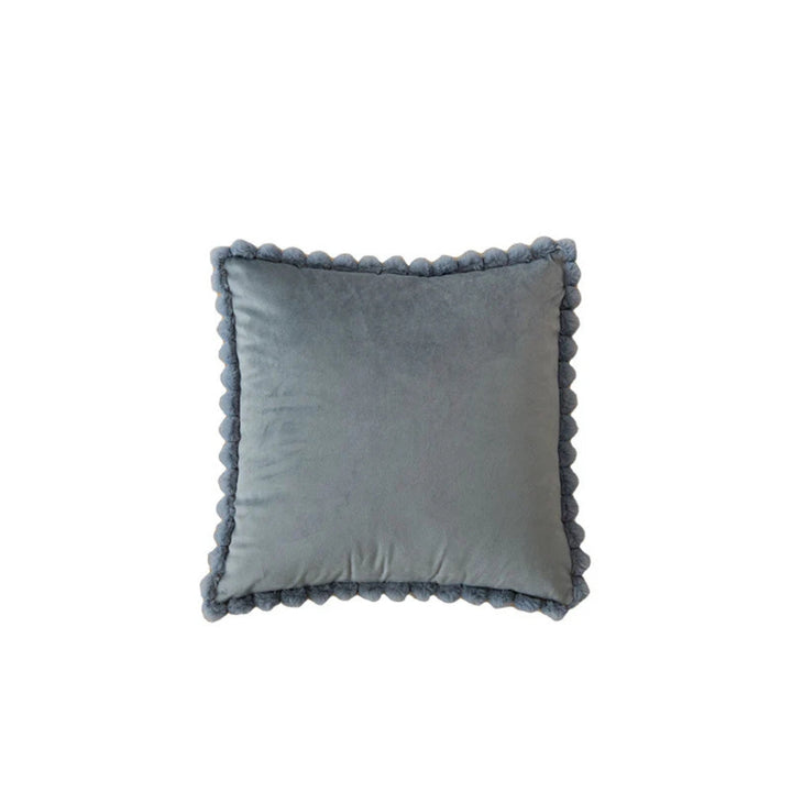 Norvo | Fløyel Pom-Pom Trim Putetrekk