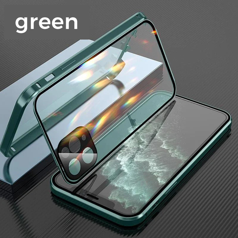 Norvo | Anti-Snooping Herdet Glasset Etui for iphone