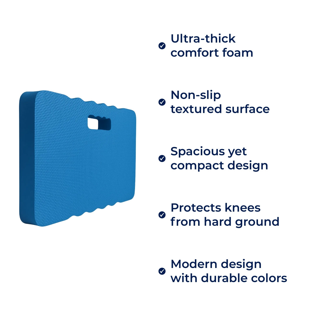 Kne Smerte Lindre – Tykk Skumstøtte – Beskytter Ledd – Hele Dagen Komfort for Hagearbeid, DIY & Rengjøring Norvo