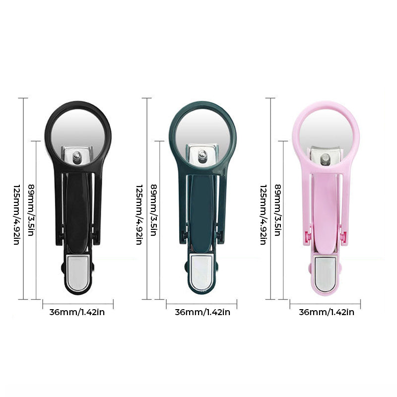 Norvo | Bærbar negleskjærer med forstørrelsesglass