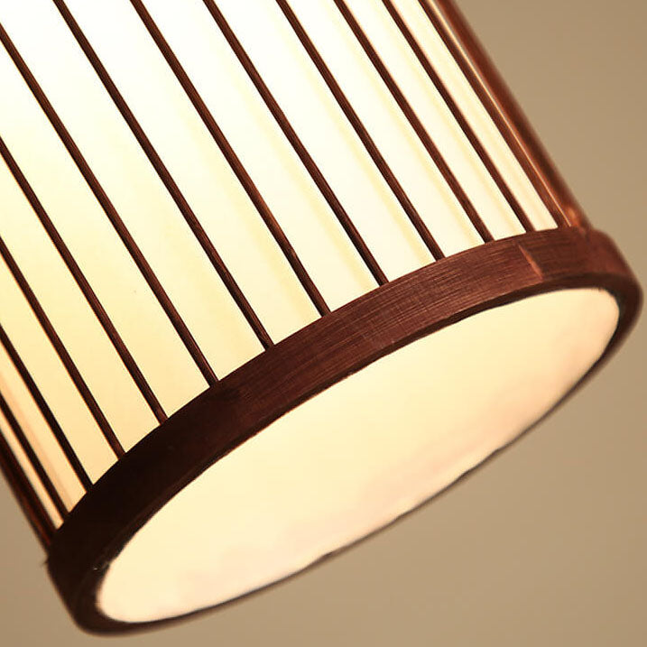 Norvo | Bambora Zen Pendellampe | Håndvevd Bambuslanterne | Japansk Design | Naturlig Eleganse