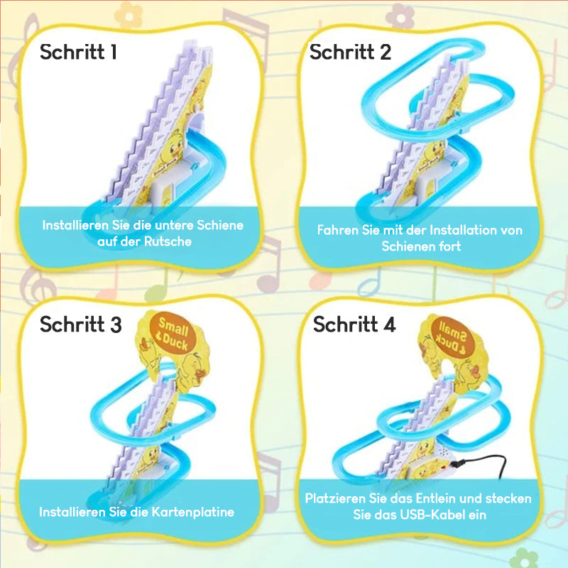 Norvo | Hurdy Ducks | Morsomt å leke med ender på en kurs - Stimulerer kreativ lek og motoriske ferdigheter