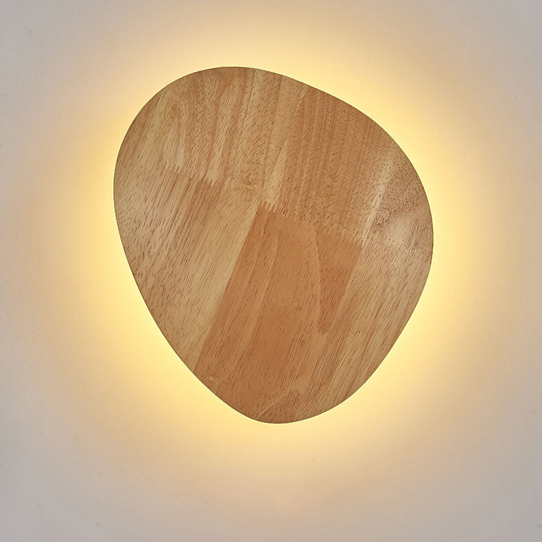 Norvo | Moderne Minimalistisk Rund Uregelmessig Oval Tre LED Vegglampe for Stue