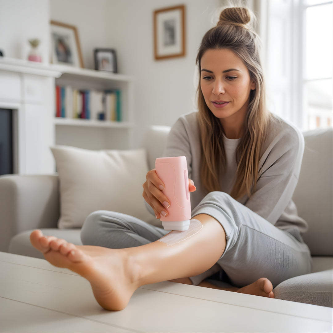 På voks varmere – Langvarig glatt hud – Kompakt bærbar design – Skånsom mot sensitiv hud – Perfekt for reise Norvo