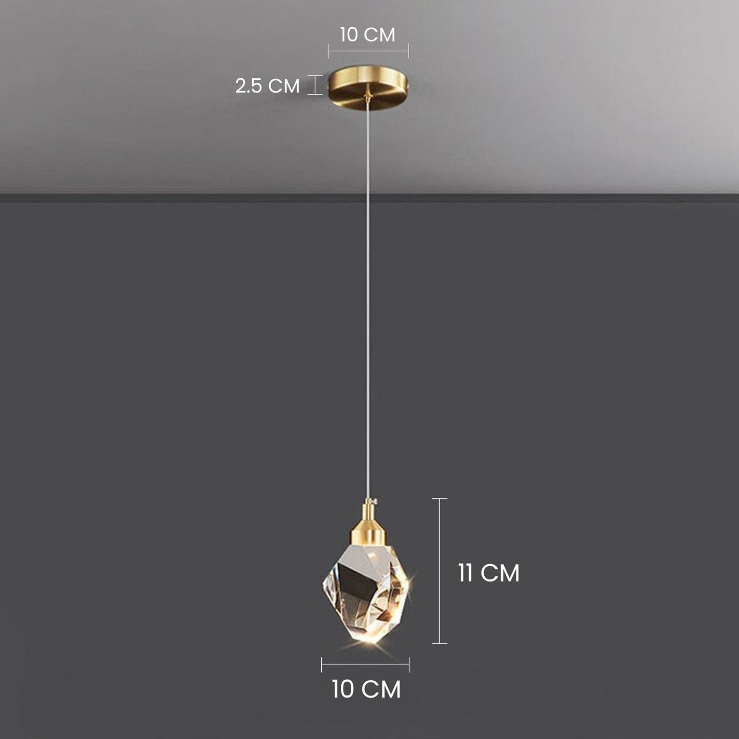 Norvo | Crown Jewel pendant light