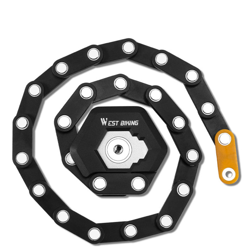 Norvo | Bærbar Sammenleggbar Sykkelås Tyveri-Beskyttelseslås