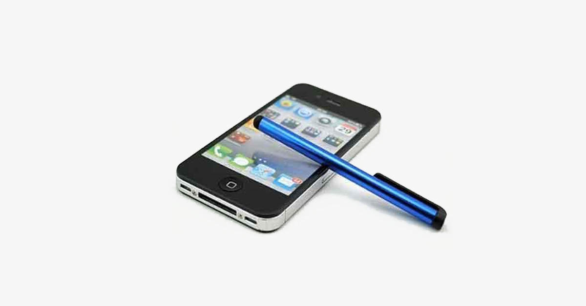 Norvo | Universal Berøringspenn med myke gummitupper - Best for berøringstastatur-smarttelefoner og nettbrett