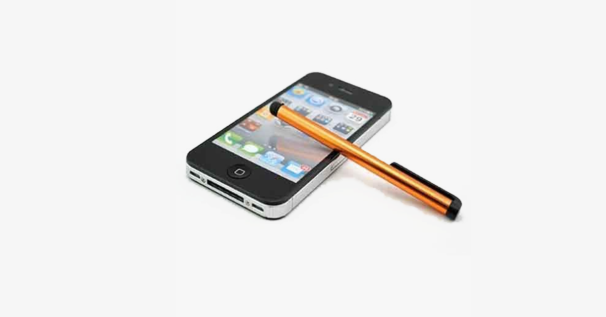 Norvo | Universal Berøringspenn med myke gummitupper - Best for berøringstastatur-smarttelefoner og nettbrett