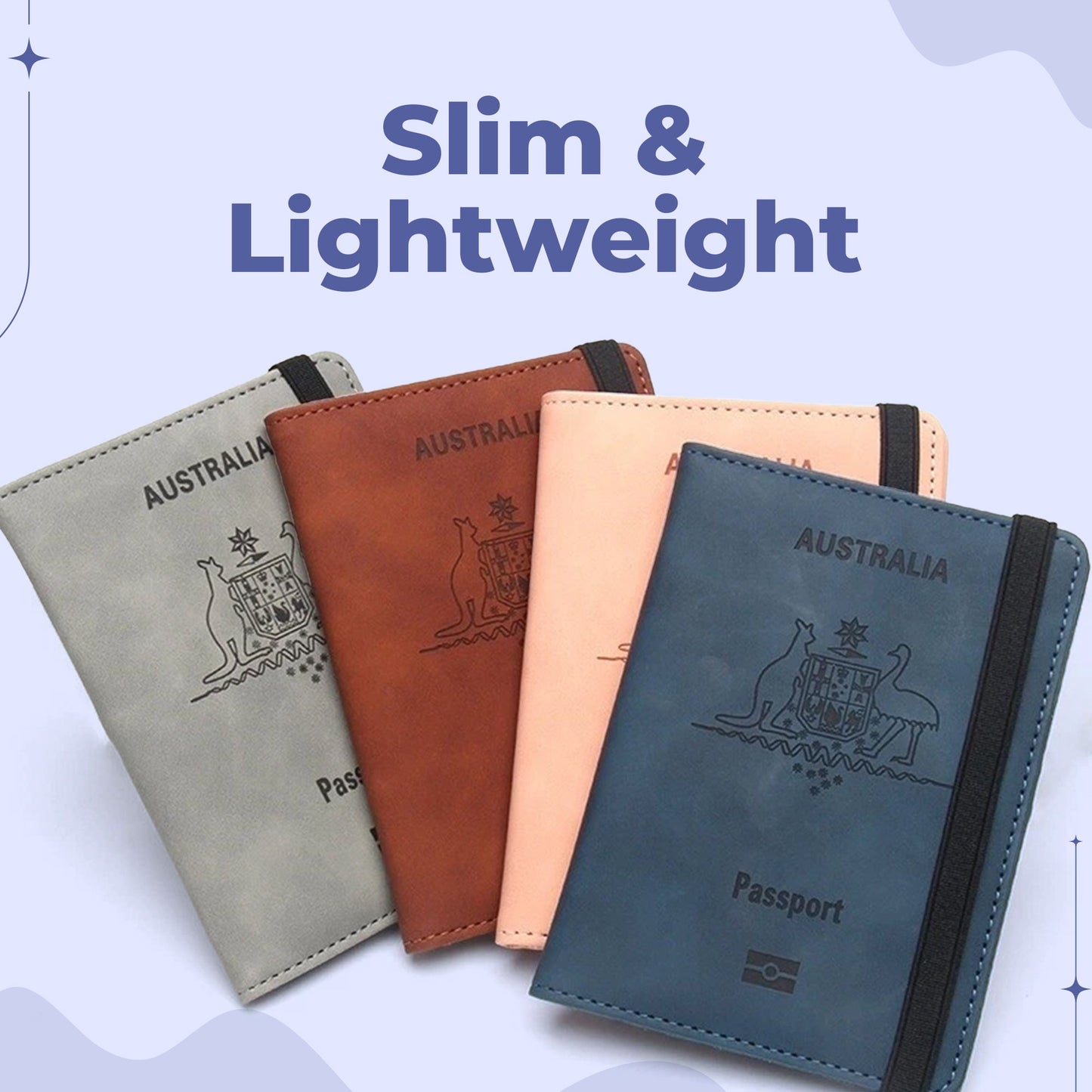 Passkortlommebok for reise Norvo