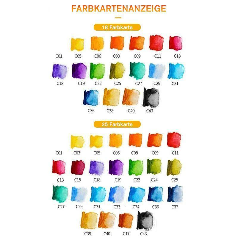 Norvo | Solid Gouache Pigment Palett