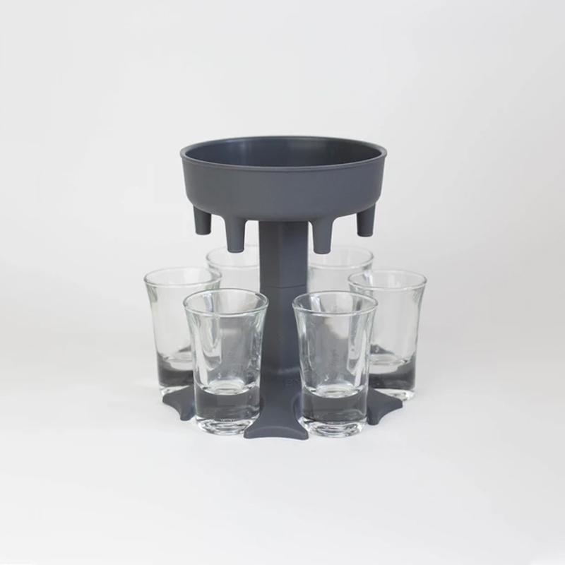 Norvo | 6 Shot Glass Dispenser og Holder