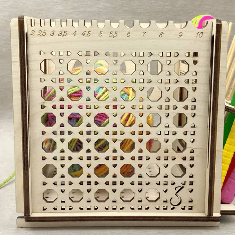 Norvo | Alt-i-ett Tre Garnbolle - Multifunksjonelt Strikkverktøy