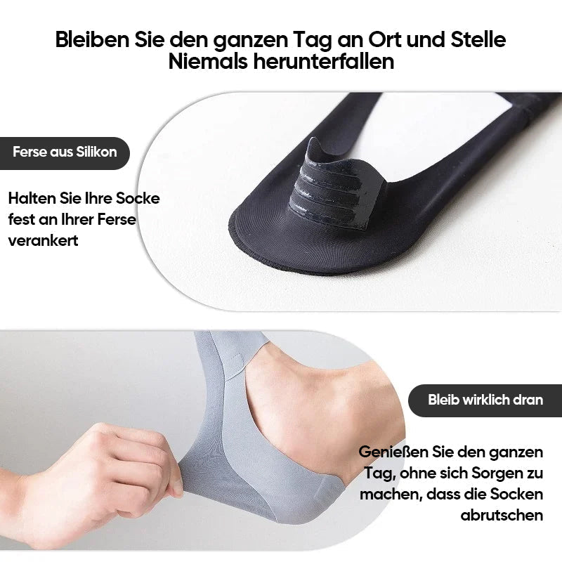 Norvo | Non-slip usynlig støvlesokker