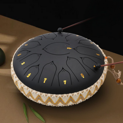 Norvo | EchoDrum – Ståltunge Trommel for Meditasjon, Yoga og Avslapning