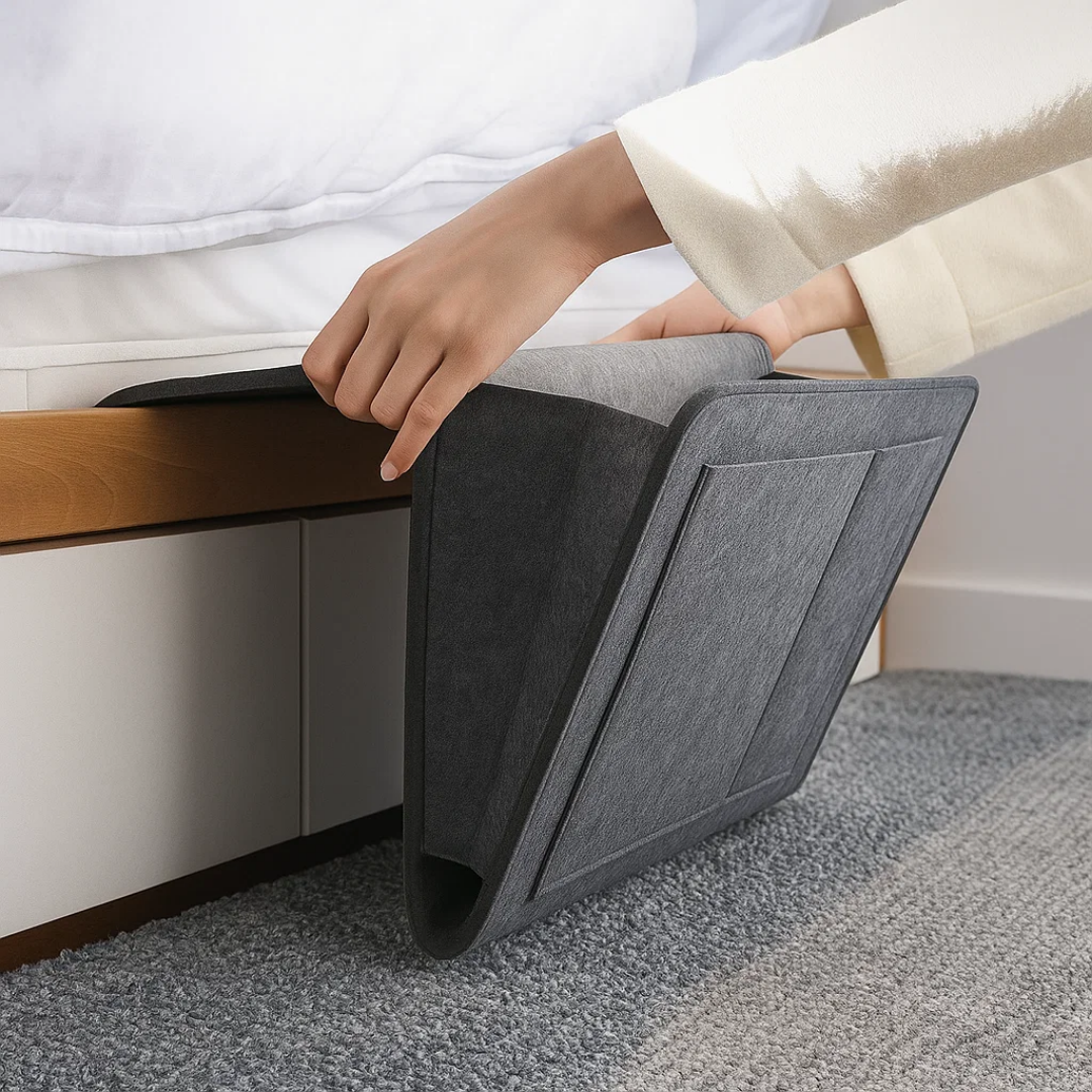 Essentials Within Reach – Tykk Filtdurabelt Materiale – Spar Plass Hold Orden & Nyt Nattkomfort Norvo