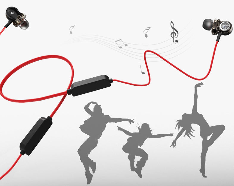 Norvo | HiFi Bluetooth In-ear Sports Hodetelefon, Med Seks Enheter & Tre Spoler