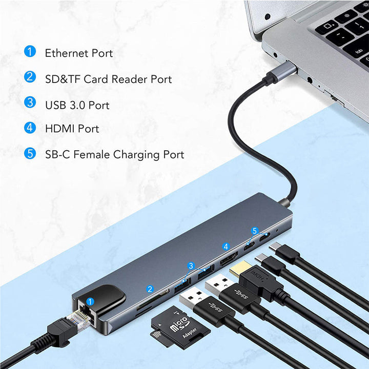 8 I 1 Universal Docking Station | Norvo