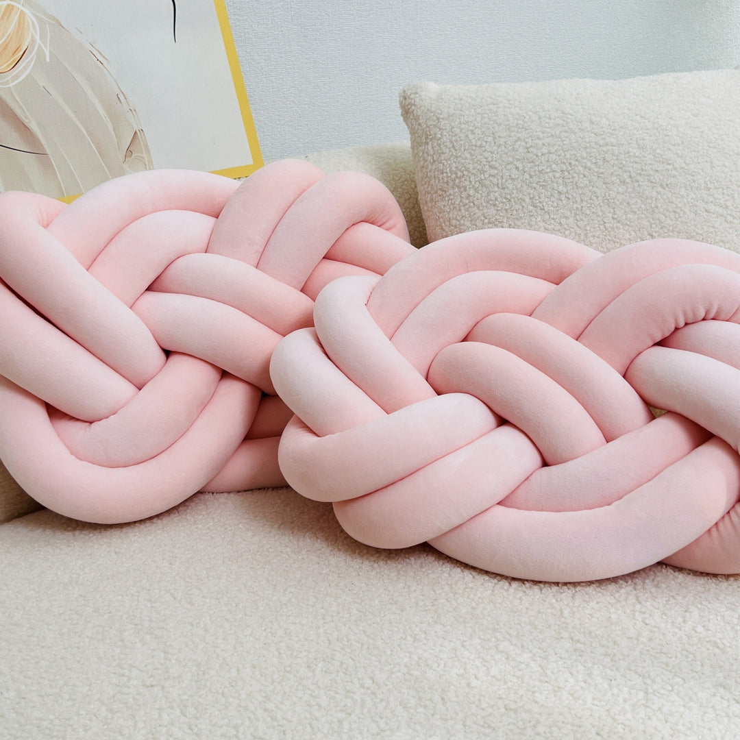 CozyPlush Set med 2 Plush Dekorative Puter – Myk Eleganse for Ditt Hjem Norvo