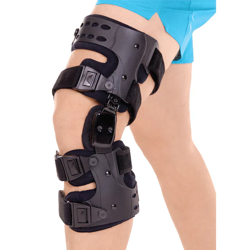 Norvo | Osteoarthritis relieving knee brace – Medial and lateral support for pain relief in bone-on-bone arthritis