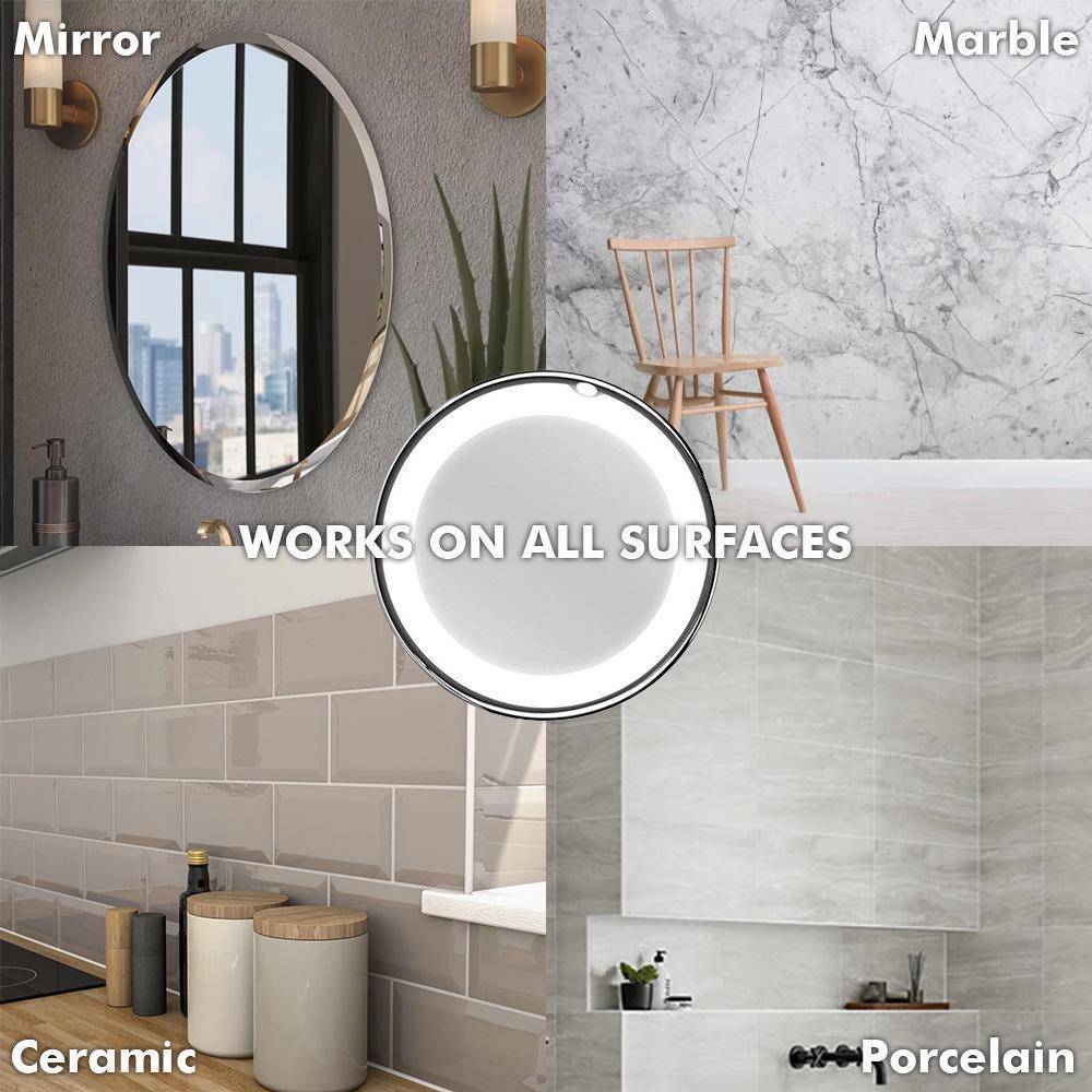 Norvo | 10x Zoom LED Sminkespeil