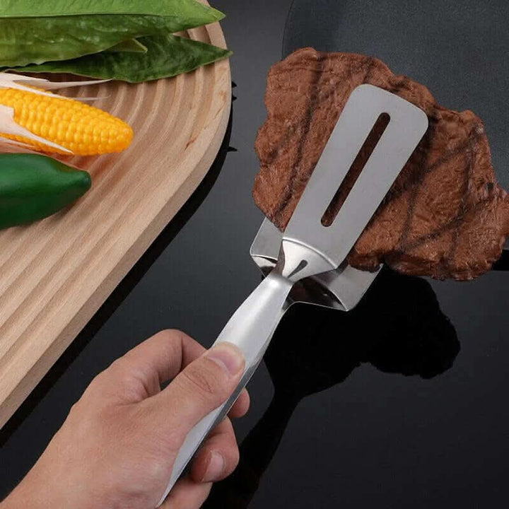 Norvo | Dobbeltsidig rustfritt stål grill- og stekespade