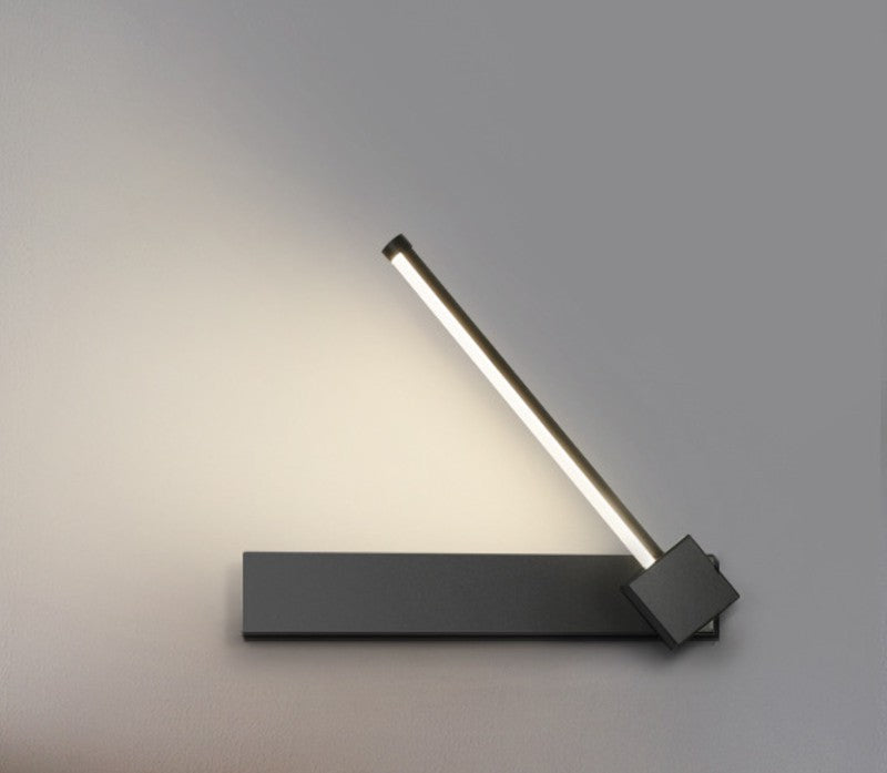 Norvo | LED Enkel Soverom Nattbord Vegglampe, med Tre Justerbare Lysmoduser, 330¬∞ Rotérbar og Minimalistisk Design, for Soverom, Stue, Kontor og Mer