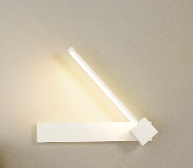 Norvo | LED Enkel Soverom Nattbord Vegglampe, med Tre Justerbare Lysmoduser, 330¬∞ Rotérbar og Minimalistisk Design, for Soverom, Stue, Kontor og Mer