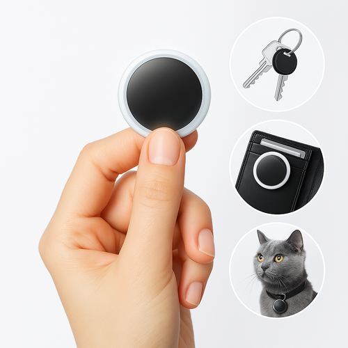Norvo | GPS Tracker Tag for Nøkler og Verdisaker