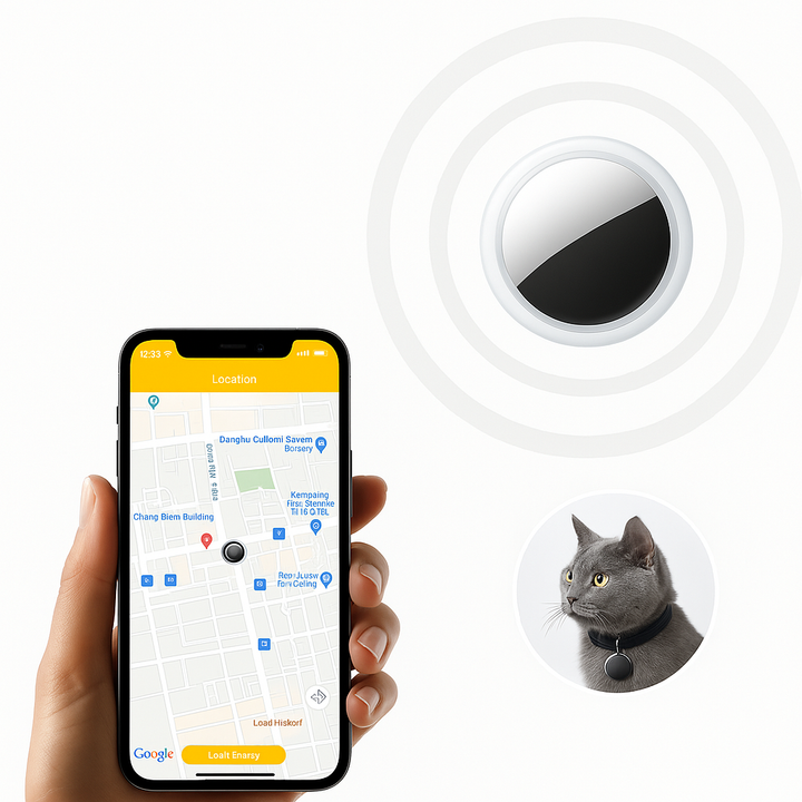 Norvo | GPS Tracker Tag for Nøkler og Verdisaker