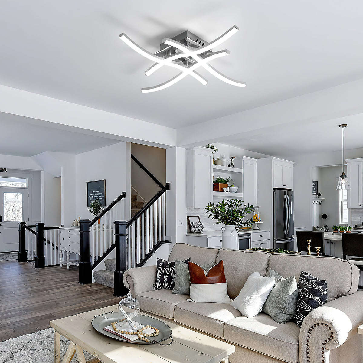 Norvo | LED Taklampe Moderne Aluminium Takmontert Armatur