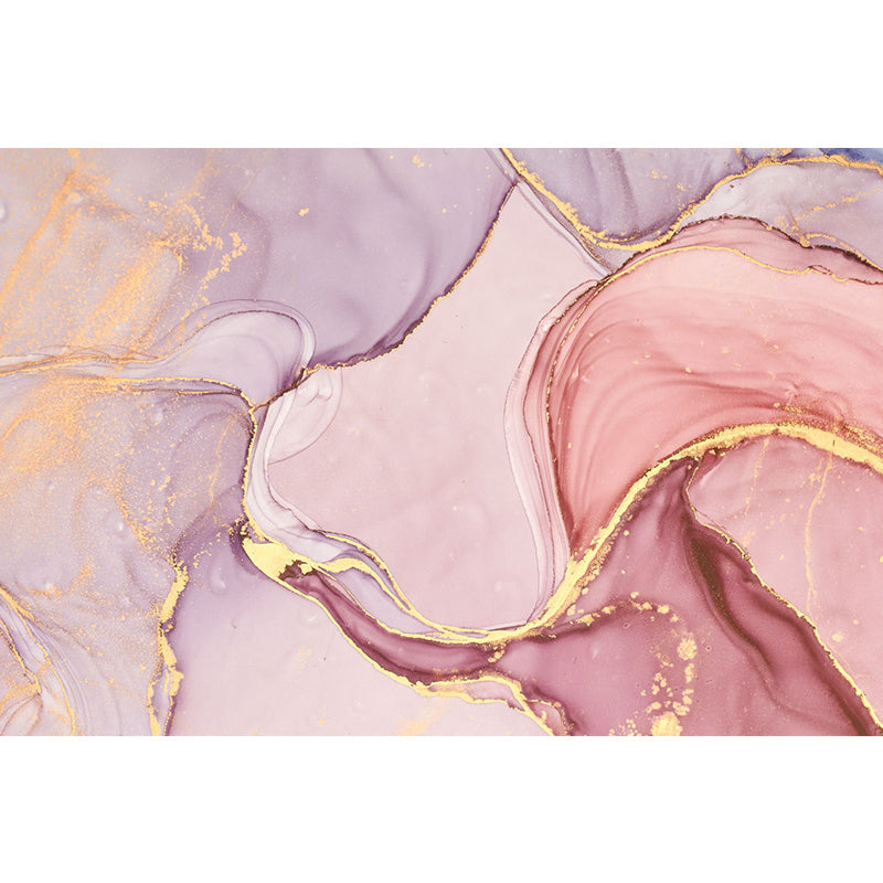 Norvo | Pink Wave Ripple Veggdekor Fuktbestandige Veggmalingsklistremerker For Barns Soverom