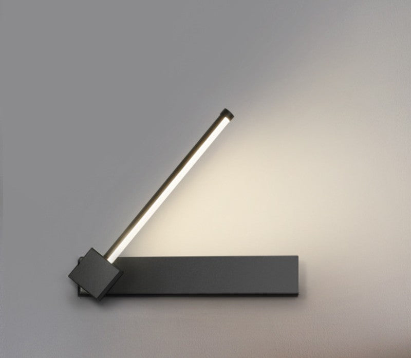 Norvo | LED Enkel Soverom Nattbord Vegglampe, med Tre Justerbare Lysmoduser, 330¬∞ Rotérbar og Minimalistisk Design, for Soverom, Stue, Kontor og Mer