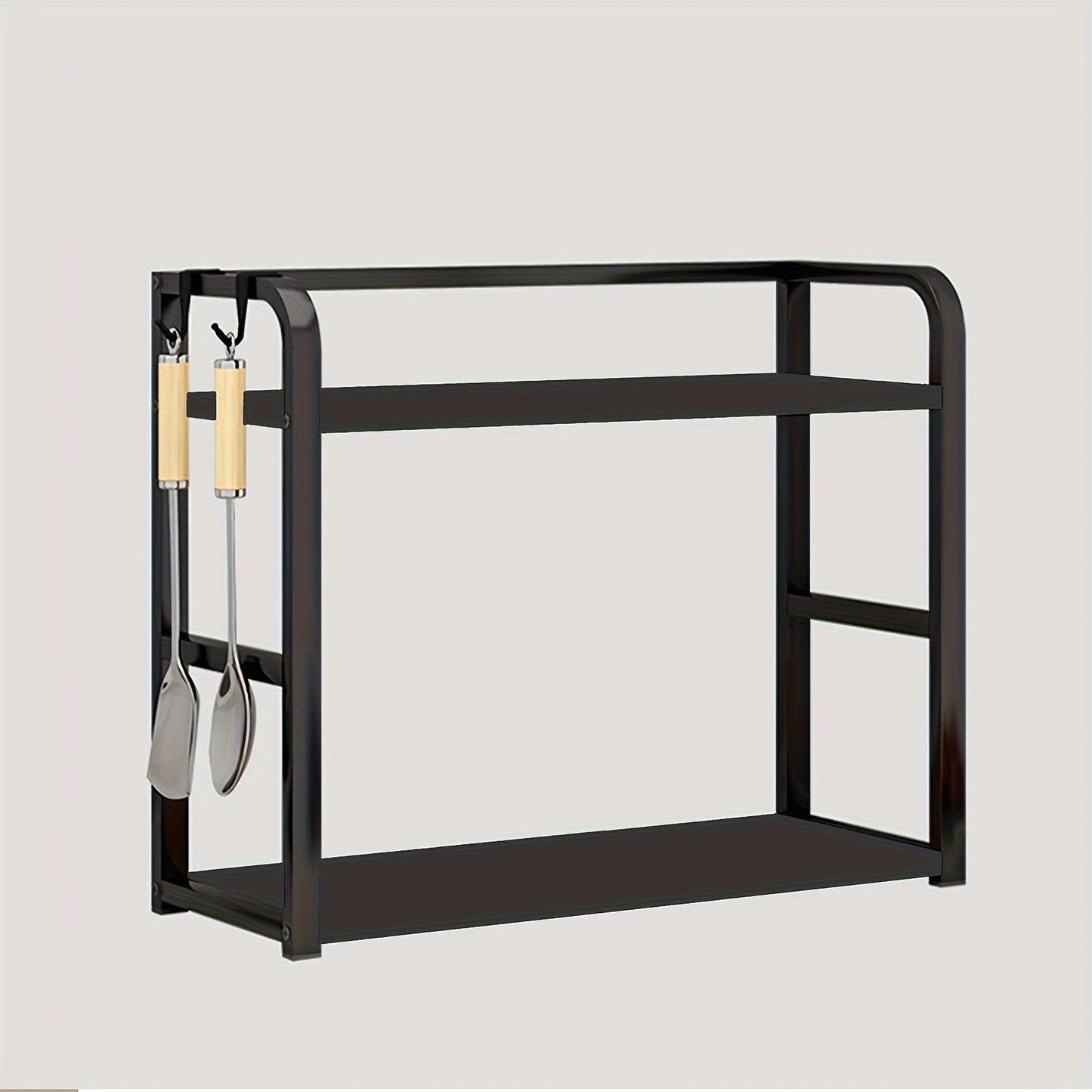 Norvo | Spicify Oppbevaringshylle - Stilig Kjøkken Oppbevaringshylle Laget av Rustfritt Stål for Organisering