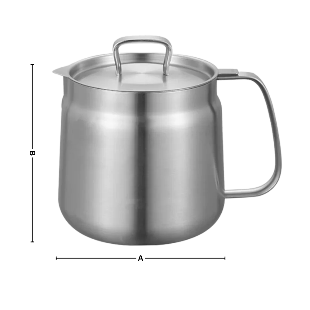 Norvo | 2-i-1 Rustfritt Stål Dypfrysegryte