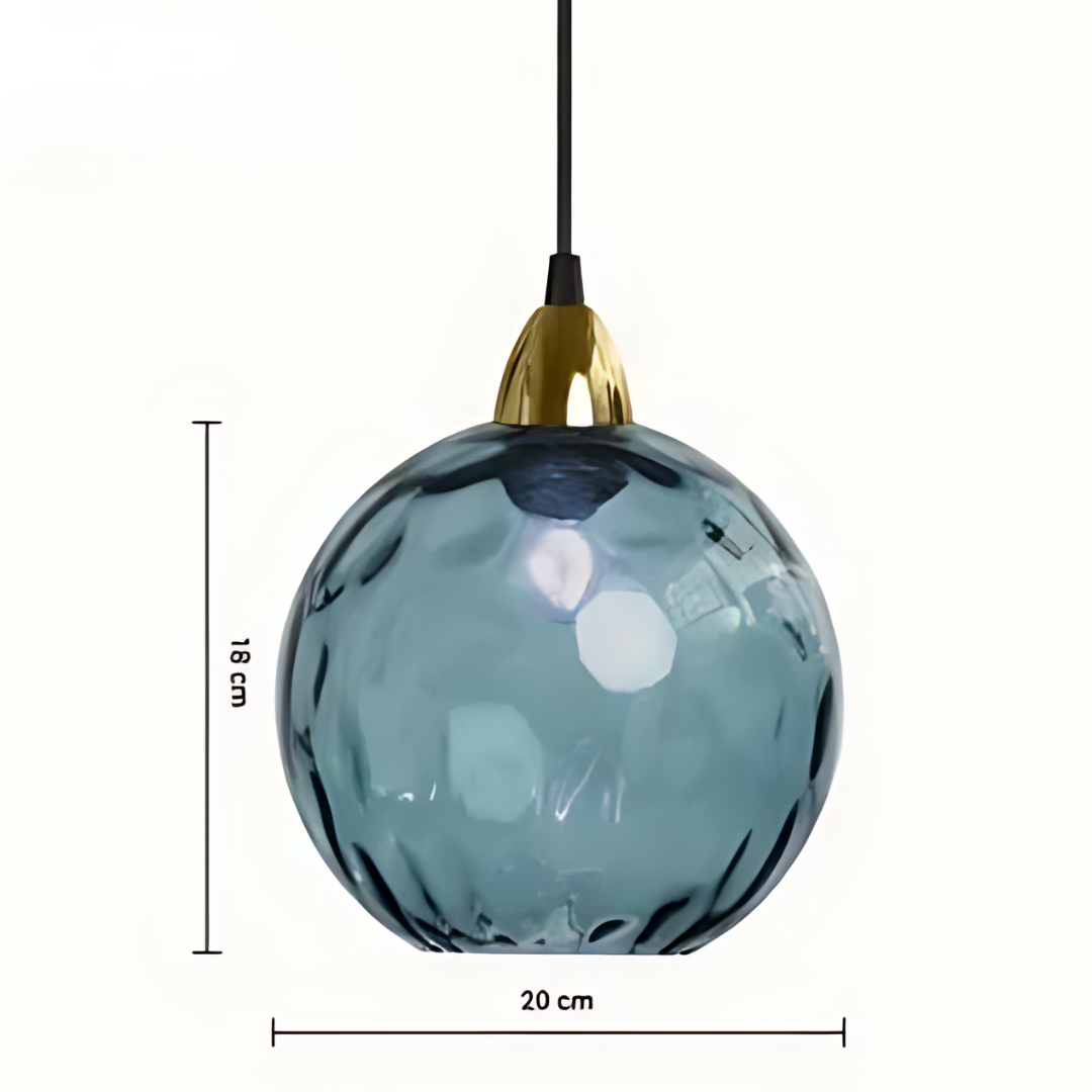 Norvo | Elegant Glass Sphere Pendant Lamp for Luxury Interiors