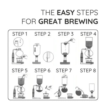 Norvo | Japansk Syphon Kaffe Maskin