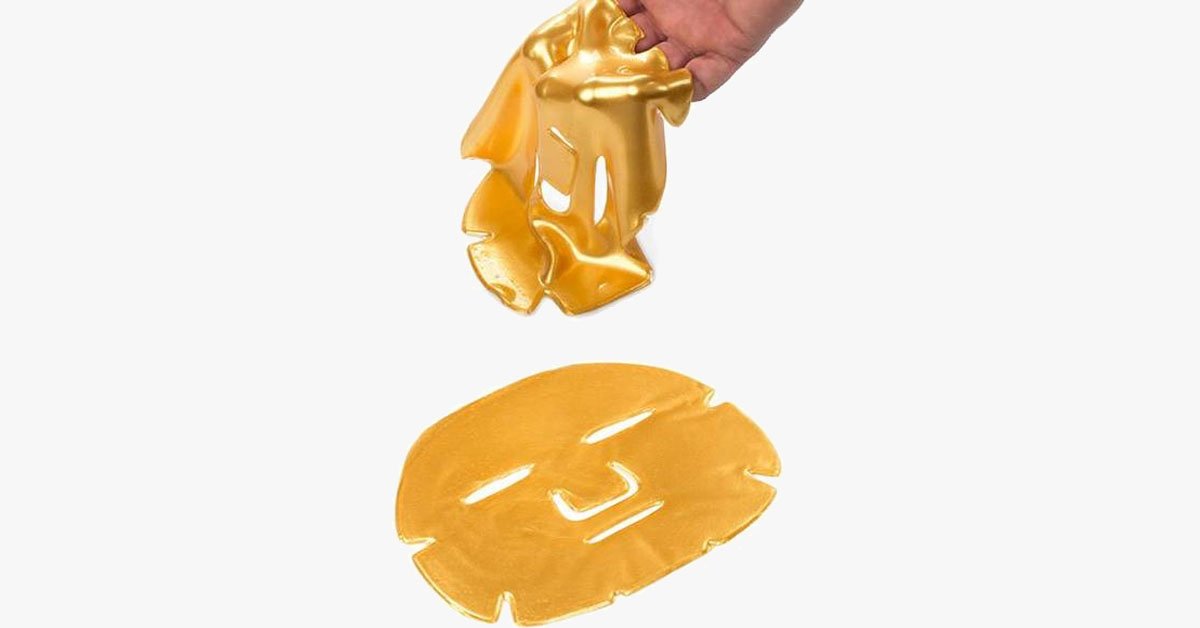 Norvo | Gylden Anti-Aging Luksuriøse Kollagen Hudpleie Masker