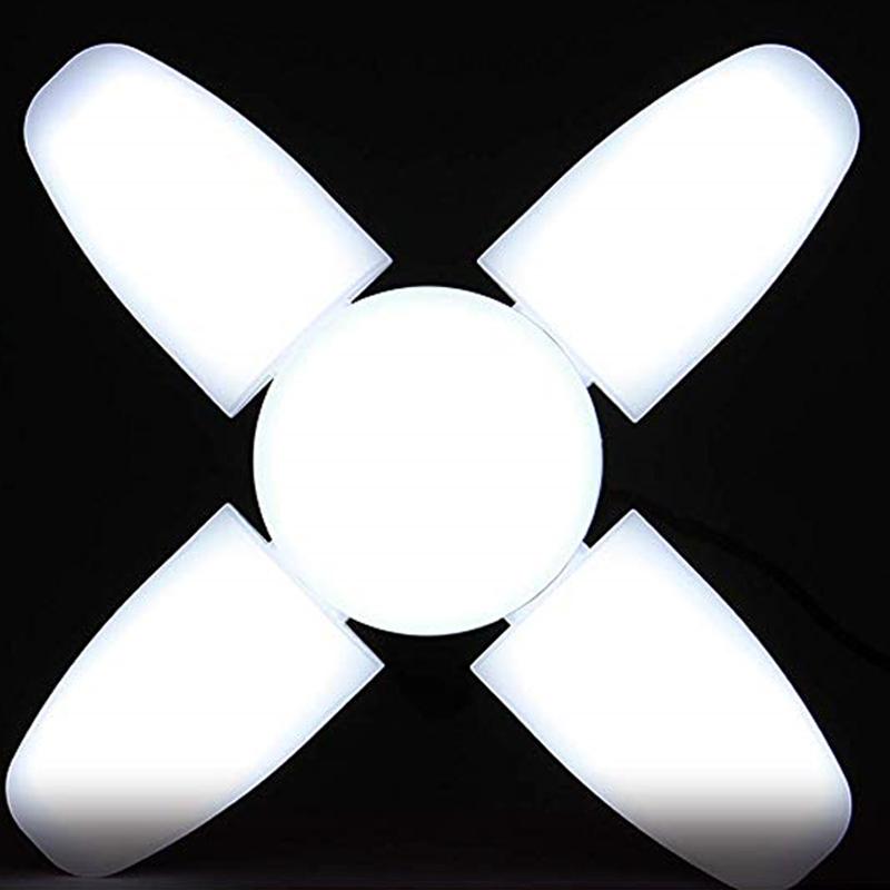 Foldbar deformert universal garasje lampe | Norvo