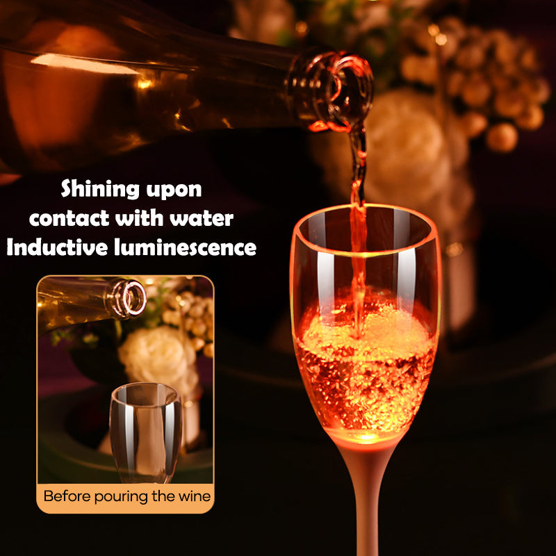 Norvo | LED belyst champagneglass